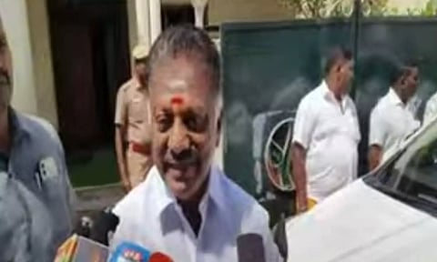 த.வெ.க.வுடன் கூட்டணியா? - ஓ.பன்னீர்செல்வம் விளக்கம்