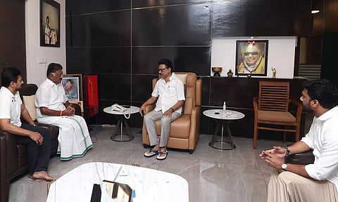 ஓ.பி.எஸ்.க்கு நன்றி தெரிவித்தார் முதலமைச்சர் மு.க. ஸ்டாலின்..!