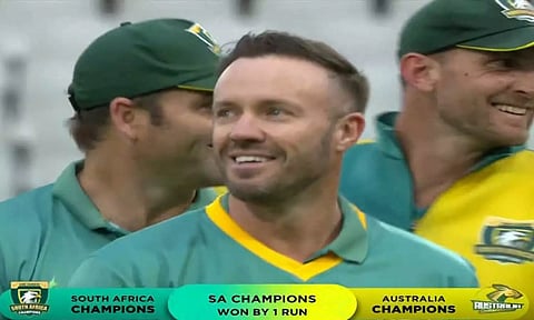 WCL: ஆஸ்திரேலியாவை 1 ரன்னில் வீழ்த்தி இறுதிப் போட்டிக்கு நுழைந்தது தென்ஆப்பிரிக்கா