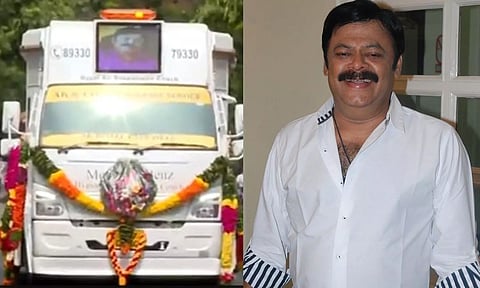 நடிகர் மதன் பாப் உடல் தகனம்