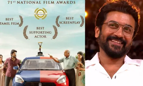 தேசிய விருது வென்றவர்களுக்கு நடிகர் சூர்யா வாழ்த்து