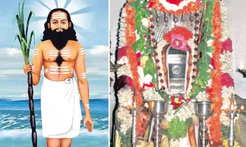 சிவலிங்கமாக அருள்பாலிக்கும் பட்டினத்தார்