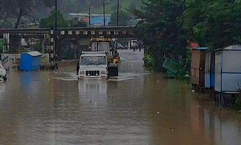 நீலகிரியில் கொட்டி தீர்த்த கனமழை: மரங்கள் முறிந்து சாலையில் விழுந்தன