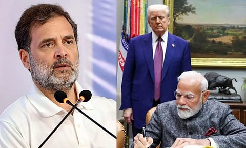 மோடியின் பலவீனம், இந்தியர்களை பாதிக்க கூடாது - அமெரிக்காவின் 50% வரி குறித்து ராகுல் கவலை