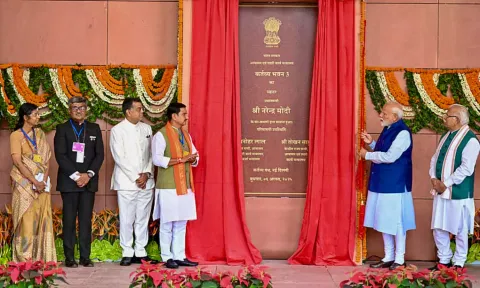 ரூ.1,500 கோடி மிச்சம்.. டெல்லியில் மத்திய அமைச்சகங்களுக்கு புதிய கட்டிடம் - திறந்து வைத்த பிரதமர் மோடி