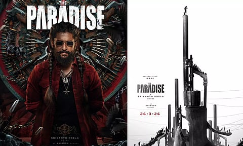 நானி நடிக்கும் The Paradise படத்தின் ஃபர்ஸ்ட் லுக் ரிலீஸ்!