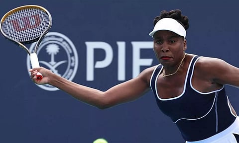 சின்சினாட்டி ஓபன்: வீனஸ் வில்லியம்ஸ் முதல் சுற்றில் தோல்வி