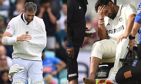 ரிஷப் பண்ட், வோக்ஸ் போல காயத்துடன் விளையாடிய வீரர்- வெளியான தகவல்