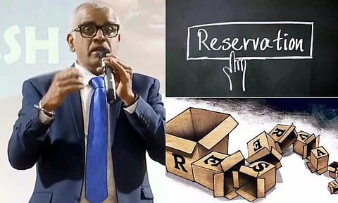 இடஒதுக்கீட்டால் தரம் கெடுகிறது என்ற வாதத்தை ஏற்க மாட்டேன் - நீதிபதி ஆனந்த் வெங்கடேஷ்