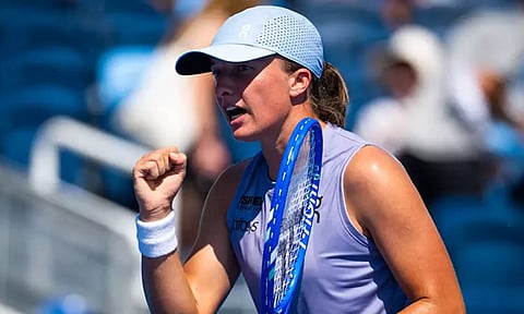 சின்சினாட்டி ஓபன்: இகா ஸ்வியாடெக் அடுத்த சுற்றுக்கு முன்னேற்றம்