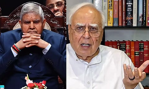 ஜெகதீப் தன்கர் எங்கே இருக்கிறார்? - கபில் சிபல் கேள்வி