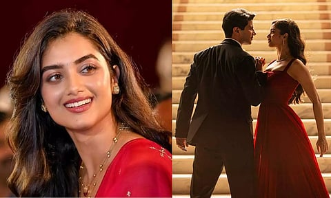 'காந்தா' படம் மூலம் தமிழில் அறிமுகமாகிறார்  நடிகை பாக்யஸ்ரீ போர்ஸ்