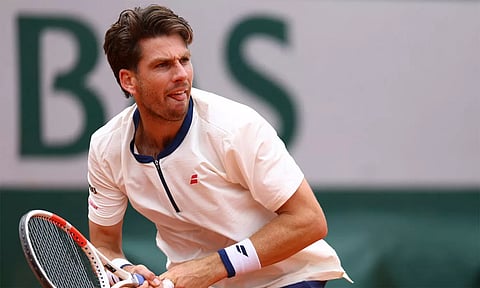 சின்சினாட்டி ஓபன் டென்னிஸ்: 2வது சுற்றில் பிரிட்டன் வீரர் அதிர்ச்சி தோல்வி