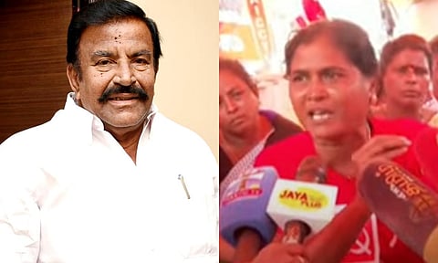 தூய்மை பணியாளர்கள் புகாருக்கு மறுப்பு தெரிவித்த அமைச்சர் கே.என்.நேரு