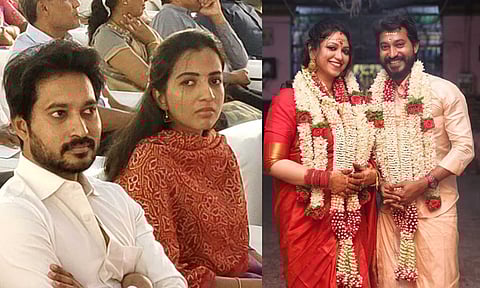 ஜாய் கிரிசில்டாவுடன் திருமண புகைப்படம் - மனைவி ஸ்ருதியுடன் நிகழ்ச்சியில் பங்கேற்ற மாதம்பட்டி ரங்கராஜ்