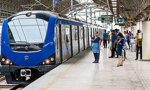 சுதந்திர தினத்தையொட்டி மெட்ரோ ரெயில்கள் இயக்கப்படும் நேர அட்டவணைகள் மாற்றம்