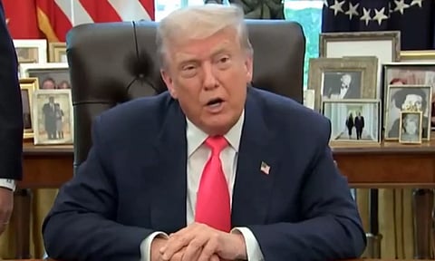 6 மாதத்துக்குள் 6 போரைத் தீர்த்துவிட்டேன்: அதிபர் டிரம்ப் மீண்டும் பேட்டி