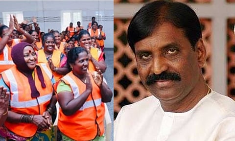 நானும் தூய்மைப் பணியாளர்கள் பக்கமே நிற்கிறேன் - வைரமுத்து