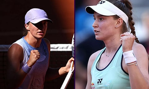 சின்சினாட்டி ஓபன்: அரையிறுதிக்கு முன்னேறிய ரிபாகினா, இகா ஸ்வியாடெக்