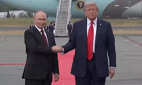 அலாஸ்காவில் புதினுடன் அதிபர் டிரம்ப் சந்திப்பு