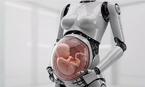 கர்ப்பம் தரித்து 10 மாதம் சுமந்து குழந்தை பெற்றெடுக்கும் ரோபோக்கள் - சீன விஞ்ஞானிகள் கண்டுபிடிப்பு - எப்படி?
