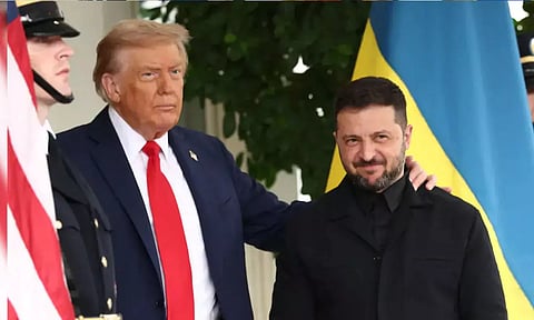 இந்தியா பாகிஸ்தான் உட்பட 6 போர்களை நிறுத்தினேன்.. ஜெலன்ஸ்கியுடன் செய்தியாளர்களுக்கு டிரம்ப் பேட்டி!