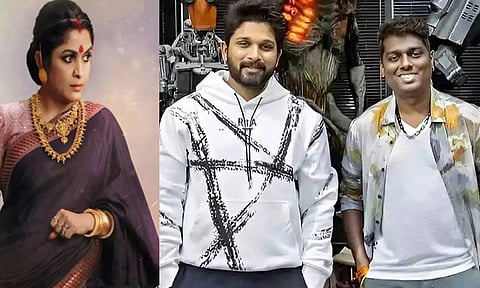 வில்லியாக நடிக்கிறாரா?... அட்லி - அல்லு அர்ஜூன் படத்தில் இணைந்த ரம்யா கிருஷ்ணன்