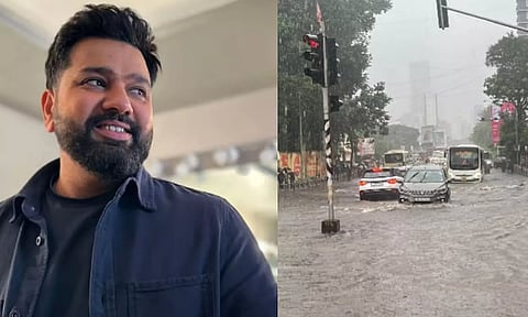 அனைவரும் பாதுகாப்பாக இருங்கள்: மும்பை மக்களுக்கு ரோகித் சர்மா அட்வைஸ்