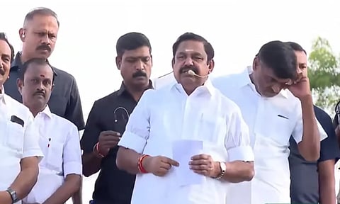 உதயநிதியை துணை முதலமைச்சராக்கியது தான் தி.மு.க.வின் சாதனை- எடப்பாடி பழனிசாமி