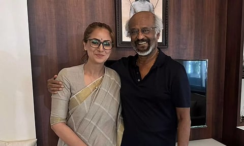 சில சந்திப்புகள் காலத்தால் அழியாதவை - ரஜினியை பார்த்த நெகிழ்ச்சியை பதிவிட்ட சிம்ரன்