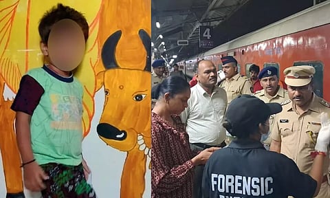 ரெயில் கழிவறை குப்பைத் தொட்டியில் கிடந்த 5 வயது சிறுவனின் உடல் - மும்பையில் அதிர்ச்சி