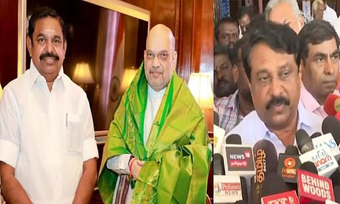 கூட்டணி ஆட்சி குறித்து இபிஎஸ்தான் முடிவெடுப்பார் - அமித்ஷா கருத்துக்கு முரணான பதில் கூறிய நயினார்