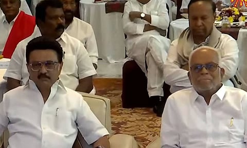 துணை ஜனாதிபதி தேர்தல்: முதலமைச்சர் மு.க.ஸ்டாலினிடம்   ஆதரவு கோரினார் சுதர்சன் ரெட்டி