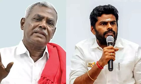 காதல் திருமணம் செய்வோர் பாஜக அலுவலகத்திற்கும் வாருங்கள்: அண்ணாமலை