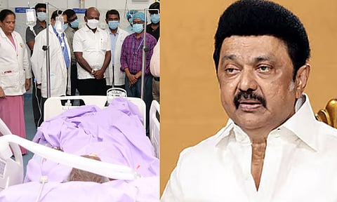 நல்லகண்ணு அய்யா விரைந்து நலம்பெற விழைகிறேன்- முதலமைச்சர் மு.க.ஸ்டாலின்