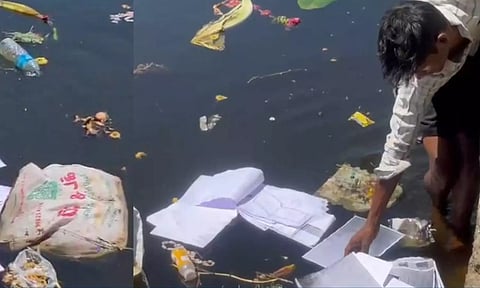 'உங்களுடன் ஸ்டாலின்' திட்ட மனுக்கள் ஆற்றில் மிதந்த விவகாரம்: வட்டாட்சியர் இடமாற்றம்