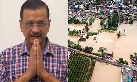 வெள்ளத்தில் பரிதவிக்கும் பஞ்சாப்.. கைகூப்பி உதவி கேட்ட கெஜ்ரிவால் -  மத்திய அரசிடம் கோரிக்கை