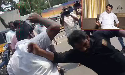 டி.ஜி.பி. அலுவலக வாசலில் ஏர்போர்ட் மூர்த்தி தாக்குதல்- நயினார் நாகேந்திரன் கண்டனம்