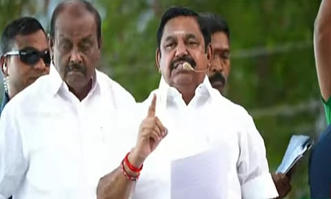 தி.மு.க. அரசு ஒரு நல்ல திட்டத்தை கொண்டு வந்ததா?- எடப்பாடி பழனிசாமி கேள்வி