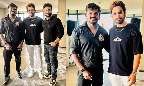 ஒருவேளை இருக்குமோ... அல்லு அர்ஜுனை சந்தித்து பேசிய அஸ்வத் மாரிமுத்து