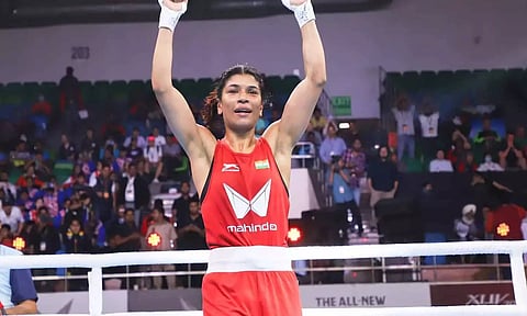 உலக குத்துச்சண்டை போட்டி: இந்தியாவின் நிகாத் ஜரீன் கால்இறுதிக்கு முன்னேற்றம்