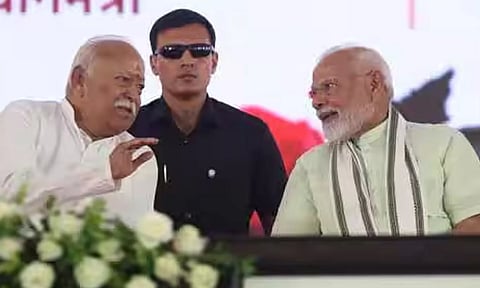 ஆர்.எஸ்.எஸ். தலைவர் மோகன் பகவத்திற்கு பிரதமர் மோடி பிறந்தநாள் வாழ்த்து