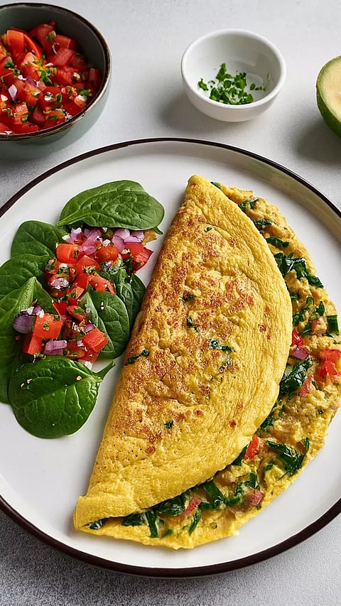 வெஜ் ஆம்லெட் செய்வது எப்படி?