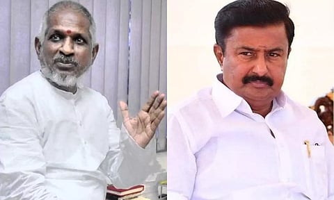 இளையராஜா பாராட்டு விழாவை அகன்ற திரையில் ஒளிபரப்ப ஏற்பாடு- அமைச்சர் சாமிநாதன்