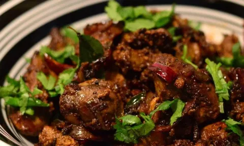 சுவையான சிக்கன் ஈரல் வறுவல்