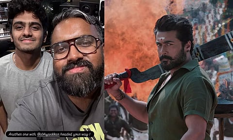 `கருப்பு' படத்தின் ரீ-ரெக்கார்டிங் பணிகளை தொடங்கிய சாய் அபயங்கர்