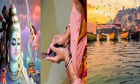 பித்ரு பூஜைக்காக பூமிக்கு வந்த கங்கை