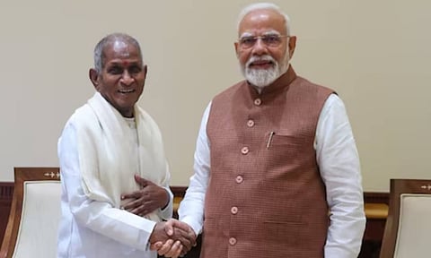 பிரதமர் மோடிக்கு இசைஞானி இளையராஜா பிறந்தநாள் வாழ்த்து