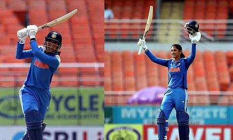 ஆஸ்திரேலியாவுக்கு எதிராக சதம் விளாசிய ஸ்மிரிதி மந்தனா..!