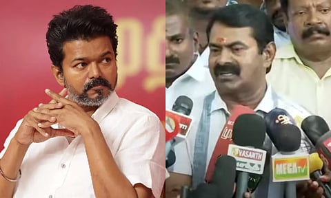 விஜயை அரசியலில் சீர்படுத்தும் பொறுப்பு எனக்கு இருக்கிறது- சீமான்